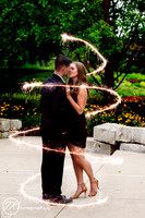 First comes love...  (engagement)