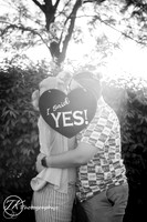 First comes love...  (engagement)