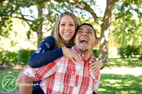 First comes love...  (engagement)